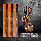 Cortina Metalizada para Decoração de Halloween 2x1m - Yoss