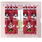 Cortina Minnie Disney com Ilhós Quarto 1,50x1,80m Lepper