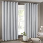 CORTINA NEW CORTA LUZ ADOMES 100% ALG 1,70mX2,00m CINZA