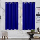 Cortina Oxford Para Quarto/Sala 2,20x1,40 Azul Royal - Feffo Cortinas