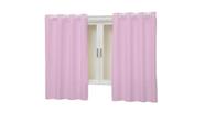 Cortina Oxford Tecido 2,00x1,40 sala/quarto - Rosa