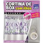 Cortina Para Box Com Ilhós ou Gancho Reforçado Lavável