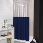 cortina para box cortina pra banheiro cortina de plástico cortina PVC 1,40m x1,90m