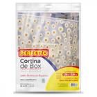 Cortina Para Box Perfetto Estampada Transparente 1,38 X 2,00M 0377