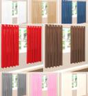 cortina para quarto cores variadas 2,00m x 1,70m perciana cozinha luxo vermelho