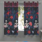 Cortina Para Quarto Infantil 3Mx1,80 Spider Man Homem Aranha