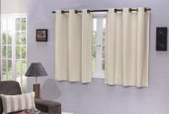 Cortina Para Quarto Meia Parede 2,20 x 1,30 Mts PVC Blackout