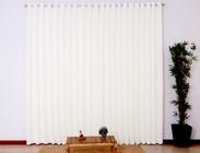 Cortina Para Sala Ou Quarto Voil Flame 3,00