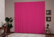Cortina Para Sala Quarto 2,00X1,70M Pink