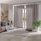 Cortina para Sala / Quarto Duplex Paternon 4,2 x 2,5m Taupe - Bella Janela