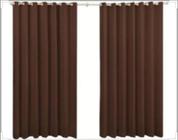 Cortina Para Sala Quarto ou Cozinha 2,20m x 1,40m Poliester Com Ilhos