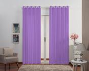 Cortina Para Sala/Quarto Oxford Varias Cores com Ilhoses 3,00 x 2,20