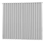 Cortina Para Sala Quarto Tecido Blackout Branco 3,00X2,80