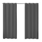 Cortina PVC Cinza Blackout Liso Para Porta 2,80x2,60