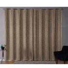 Cortina Sala Jacquard 4.00m X 2.60m Semi Blackout Requinte Varão Simples - Rulidry