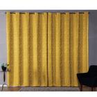 Cortina Sala Jacquard 6.00m X 2.60m Semi Blackout Requinte Varão Simples - Rulidry