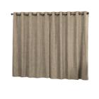 Cortina Sala Para Janela 2,80x1,70 Tecido Suede Grosso Avelã