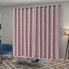 Cortina Sala Quarto 4 Metros Semi Blackout 4,00 X 2,80 mts Jacquard