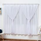 Cortina Slim Varão Simples para Quarto de Bebê Criança 2mx1,70m