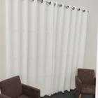 Cortina Sofisticada Bordada Com Forro Leve Microfibra 4,00x2,30