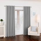 Cortina Tecido Oxford Cinza-Claro 300X230 Fabritex Enxovais