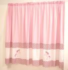 cortina unicornio infantil rosa para quarto 2,00 x 1,70 - Deccoralle