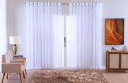 cortina voal liso delicate quarto sala transparente 300x220
