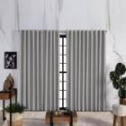 Cortinas Blecaute Para Sala 4,00 X 2,30 Tecido Grosso Varão Grande Corta Luz Sala Varanda