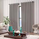 Cortinas prontas corta luz tecido blend 420x230 cm 645001515901