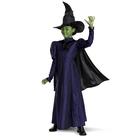 Costume Disguise Wicked Elphaba para meninas com capa e chapéu 10-12