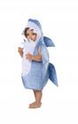 Costume Dress Up America Baby Shark Blue para crianças