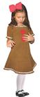 Costume Dress Up America Gingerbread Girl Poliéster