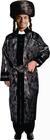 Costume Dress Up America Grand Rabbi Coat preto para adultos