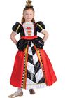 Costume Dress Up America Queen of Hearts para meninas