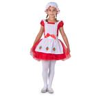 Costume Dress Up America Strawberry Ballerina para meninas