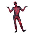 Costume Jazwares Costume Play MARVEL Deadpool Zentai Adult