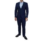 Costume Masculino Docthos Terno Slim Alfaiataria Marinho 236