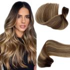 Costure em extensões de cabelo Benafee Human Hair Double Weft Ombre