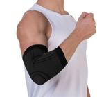 Cotoveleira Elastica Compressão e Proteção Exercicios P Multilaser