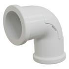 Cotovelo para Eletroduto com Tampa Vigia em PVC sem Rosca Branco 1/2" - E015310010 - WETZEL