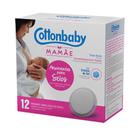 Cottonbaby mamãe absorvente para seios de 12 unidades