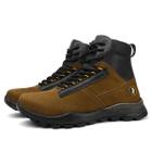 Coturno Adventure Couro Masculino Cano Médio Alta Performance Palmilha Anatômica Terra
