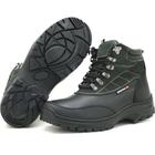 Coturno adventure masculino trekking couro 246 km verde militar