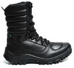 Coturno Bota Botina Masculino Militar Motociclistas Paintball Amarrar com Zíper Lateral Venan 8600