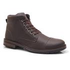 Coturno Casual Masculino Bota Cano Alto Cadarço confortavel 37 ao 44