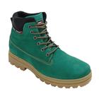 Coturno casual trekking couro 256 km verde