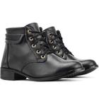 Coturno Feminino Cano Curto Bota Casual Moderna - Ferraretto