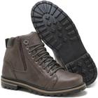 Coturno Masculino Bota Estilo Militar Resistente Cano Curto Confortavel R1912