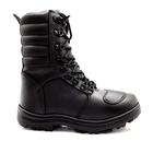 Coturno Militar Bota Tática Zíper Extra Leve Lughato 1907 Preto