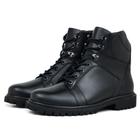 Coturno Militar Masculino Couro DR10 Preto